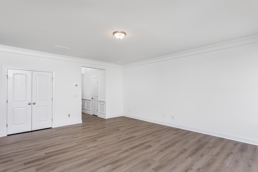 Spacious, unfurnished interior of a new home in Daniel Farms, Benson (Image 18). Spacious, unfurnished interior of a new home in Daniel Farms, Benson (Image 18).