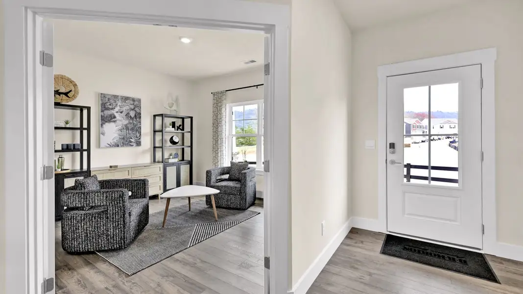 Furnished interior view inside a new home in Harbor Crest, Ooltewah (Image 3).