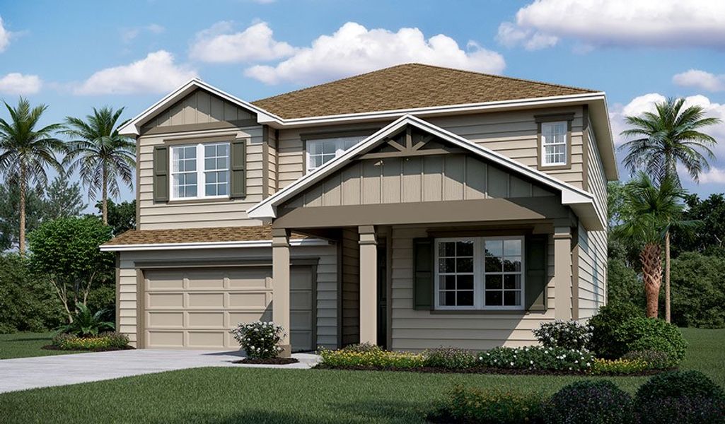 Hopewell-J724-JAX 2-Car Elevation M Hopewell-J724-JAX 2-Car Elevation M