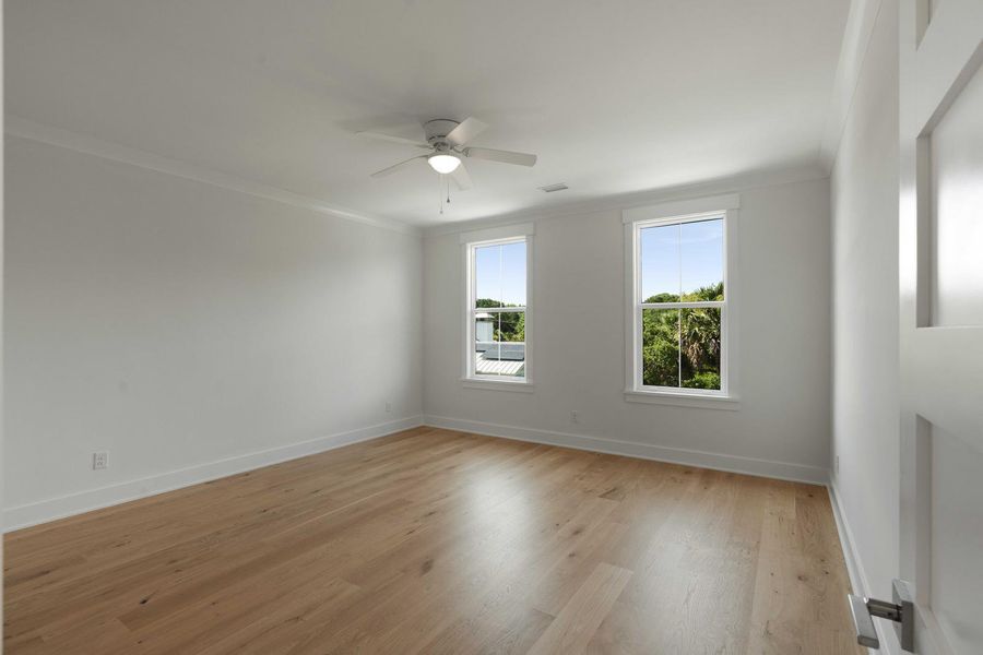 Spacious, unfurnished interior of a new home in , Isle Of Palms (Image 43). Spacious, unfurnished interior of a new home in , Isle Of Palms (Image 43).