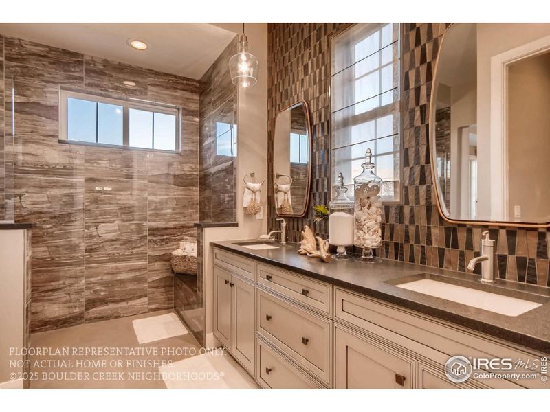Furnished interior view inside a new home in , Broomfield (Image 19).
