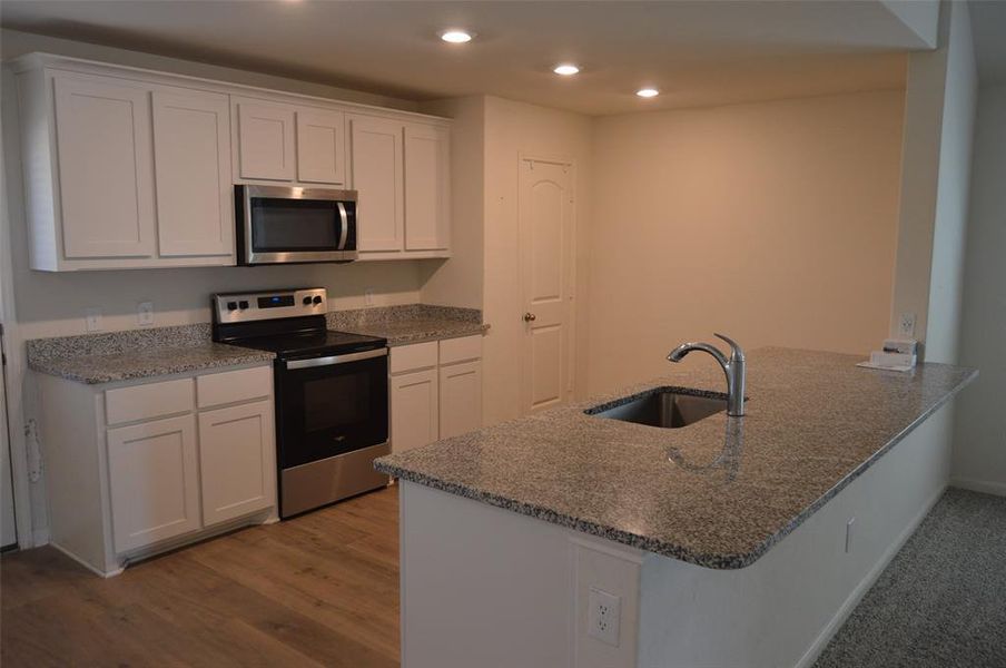 Furnished interior view inside a new home in Delano Estates, Greenville (Image 4).