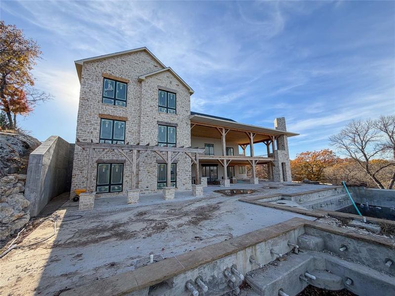 In-progress construction of a new home in , Gainesville, TX (Image 6). In-progress construction of a new home in , Gainesville, TX (Image 6).