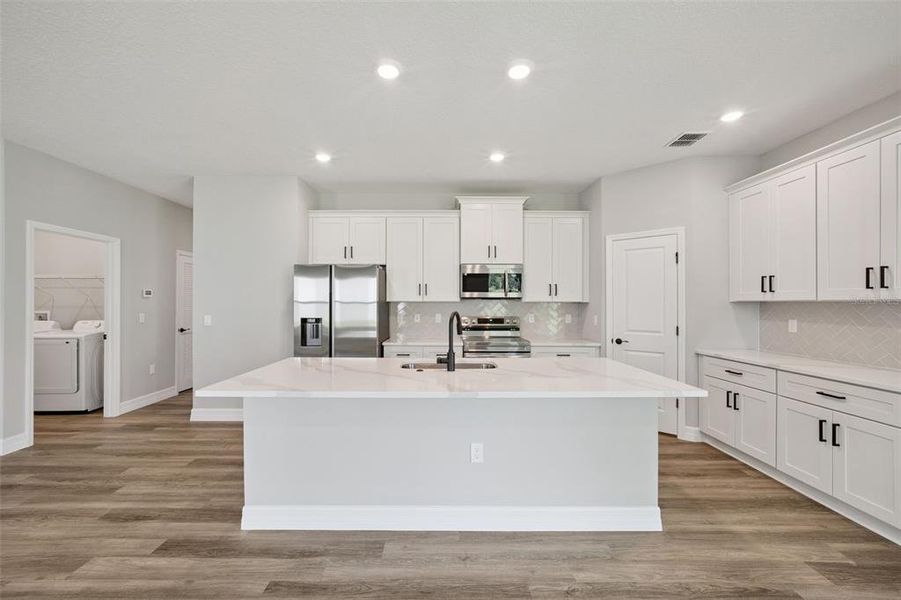 Furnished interior view inside a new home in , Ocala (Image 13).