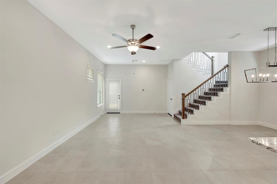 Spacious, unfurnished interior of a new home in Indigo 35’ Homesites, Richmond (Image 17).