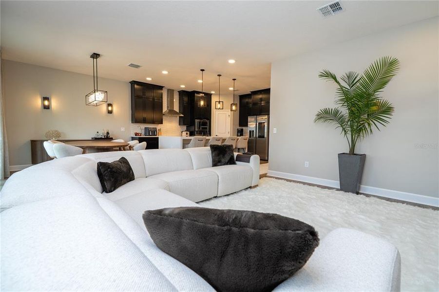 Furnished interior view inside a new home in Eden at Crossprairie, St. Cloud (Image 51).