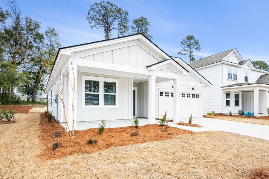 Front exterior of a new home in Salem Bay, Beaufort, SC, highlighting curb appeal (Image 19).