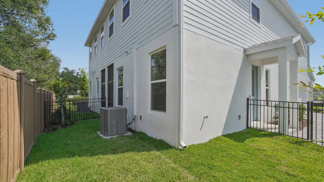 The Fenced Backyard