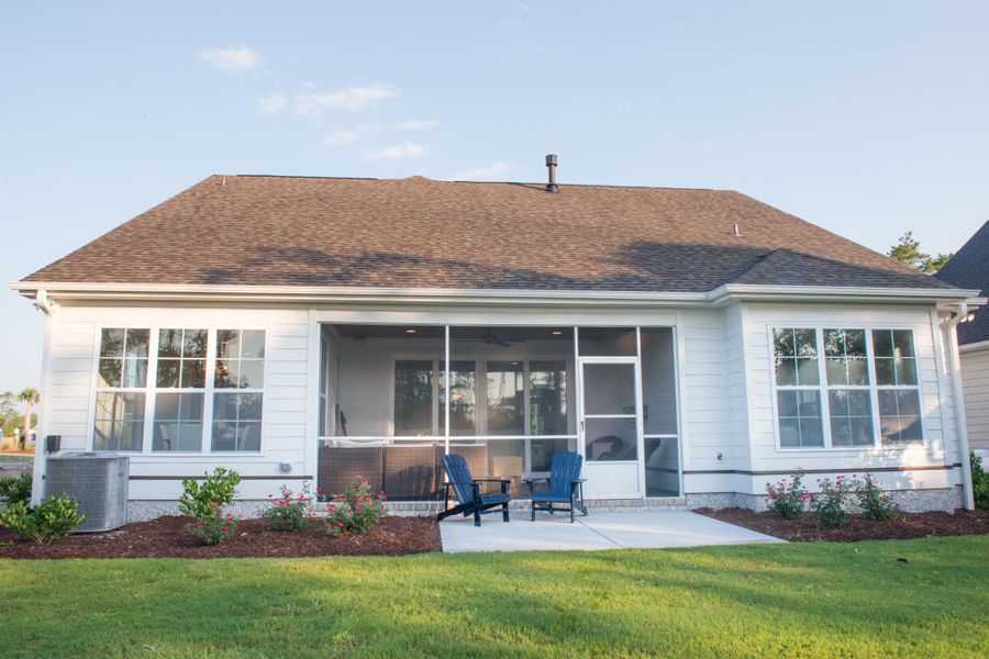 Representative exterior photo of a completed home built from the Ashton by Bill Clark Homes in Osprey Landing, Southport, NC (Image 32). Representative exterior photo of a completed home built from the Ashton by Bill Clark Homes in Osprey Landing, Southport, NC (Image 32).
