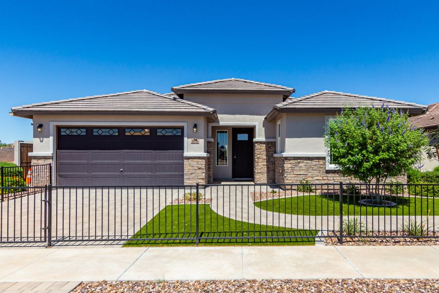 Representative exterior photo of a completed home built from the Plan 4413 by Scott Communities in The Views at Rancho Cabrillo, Peoria, AZ (Image 9).