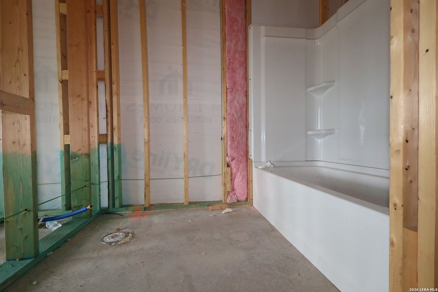 In-progress construction of a new home in Verano Farms, Von Ormy, TX (Image 21).