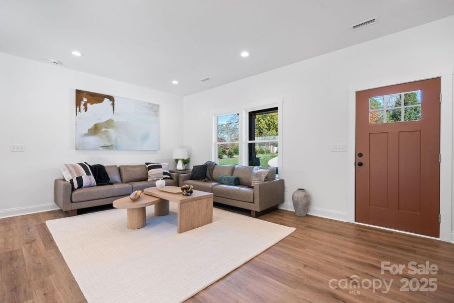 Furnished interior view inside a new home in , Hickory (Image 13).