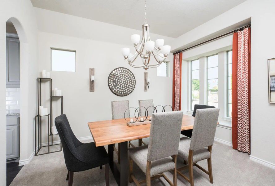 Dining Room | Concept 2533 at Mockingbird Hills in Joshua, TX by Landsea Homes