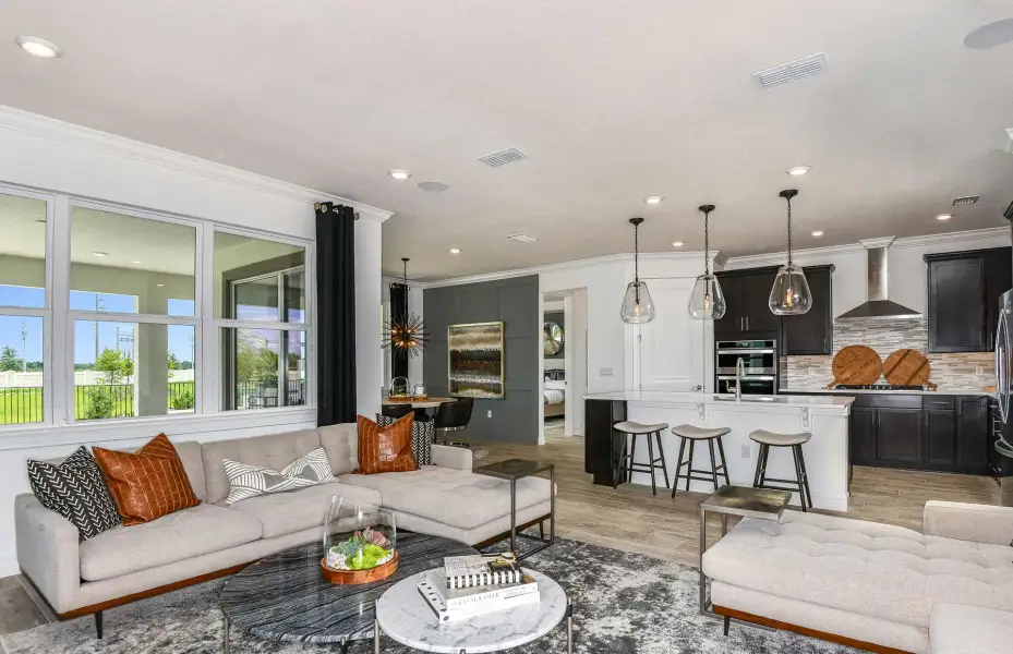 Representative furnished interior of a home built from the Coral by Pulte Homes in Hilliard Isle, Kissimmee (Image 8).