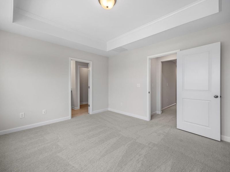 Spacious, unfurnished interior of a new home in Forestville Yard Townhomes, Knightdale (Image 18).