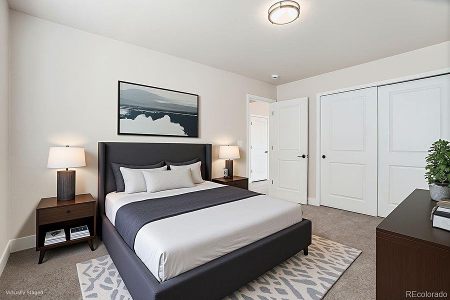 Furnished interior view inside a new home in , Arvada (Image 4).