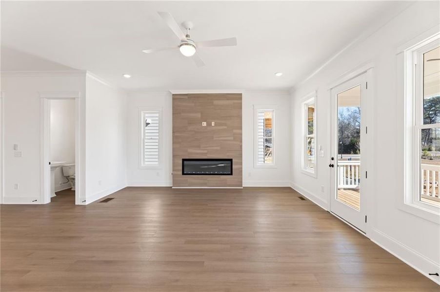 Spacious, unfurnished interior of a new home in Archerfield, Smyrna (Image 24).