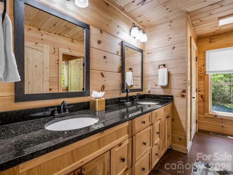 Furnished interior view inside a new home in , Lake Lure (Image 14).