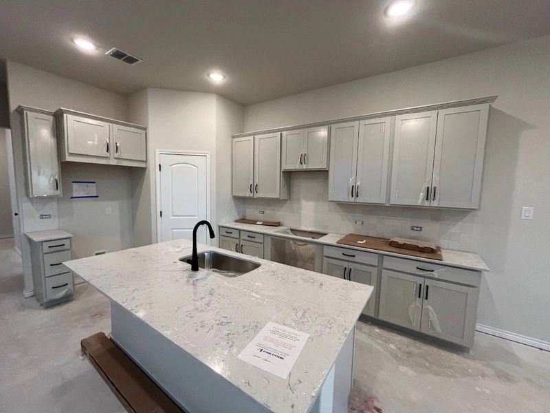 Furnished interior view inside a new home in Lariat, Liberty Hill (Image 4).