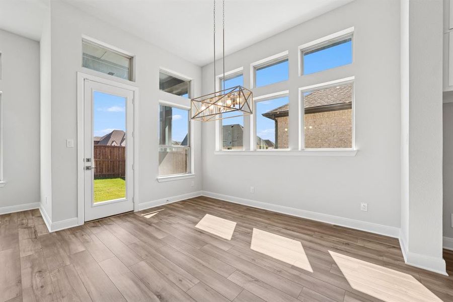 Spacious, unfurnished interior of a new home in Sandbrock Ranch, Aubrey (Image 25). Spacious, unfurnished interior of a new home in Sandbrock Ranch, Aubrey (Image 25).