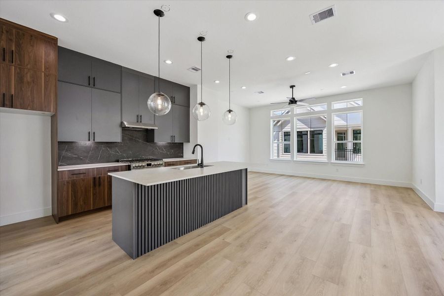 Furnished interior view inside a new home in Thornton Oaks, Houston (Image 4).