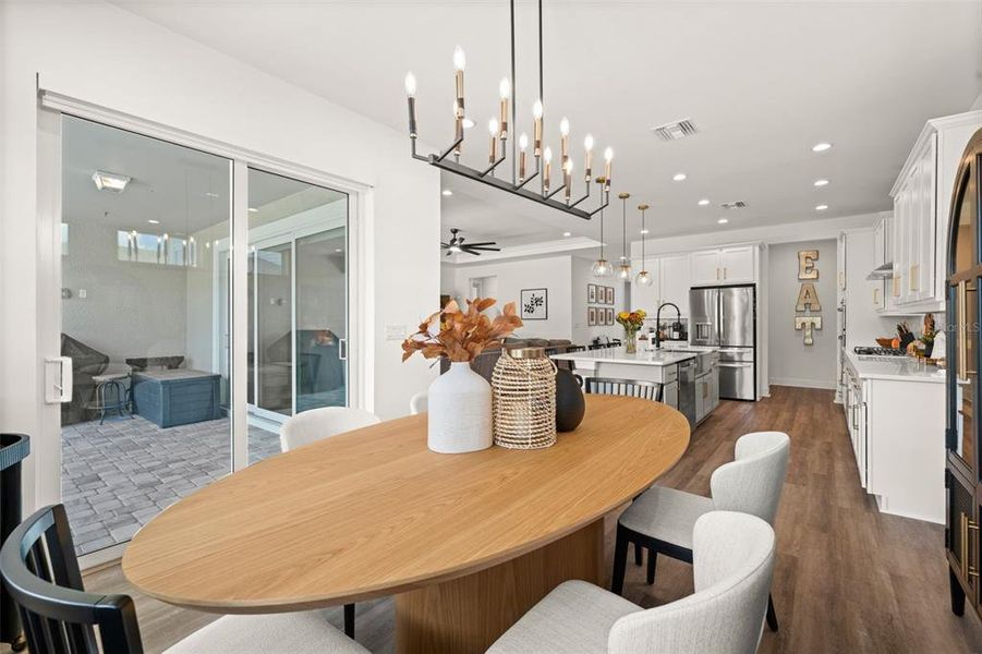 Furnished interior view inside a new home in , Punta Gorda (Image 46).