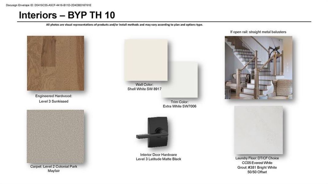 Sample of building materials used in homes in Byers Park, Alpharetta (Image 40). Sample of building materials used in homes in Byers Park, Alpharetta (Image 40).