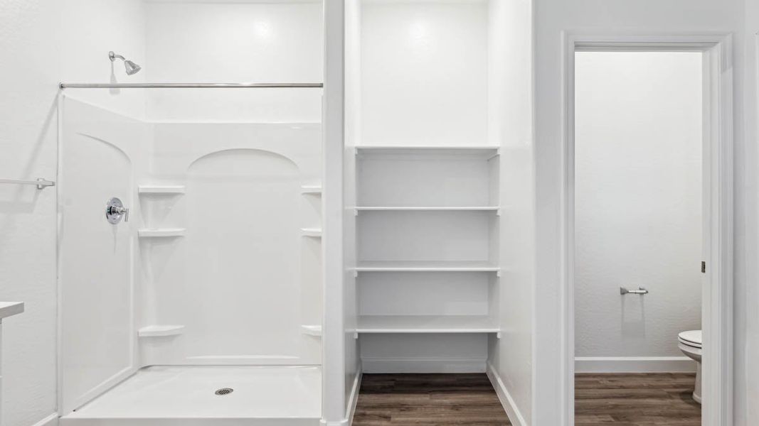 Representative unfurnished interior of a home built from the Eureka by D.R. Horton in Magma Ranch Vistas, Florence (Image 17). Representative unfurnished interior of a home built from the Eureka by D.R. Horton in Magma Ranch Vistas, Florence (Image 17).