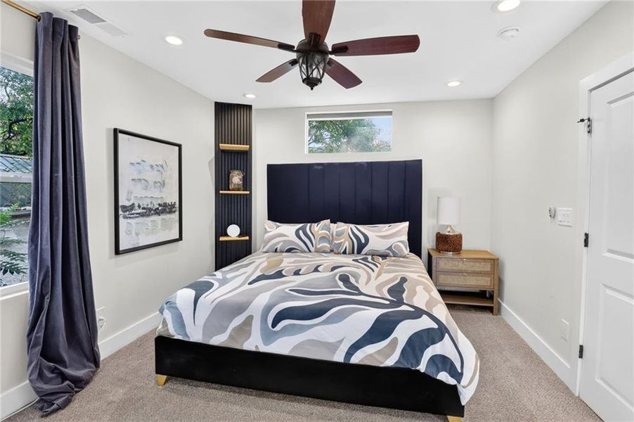Furnished interior view inside a new home in , Atlanta (Image 30).