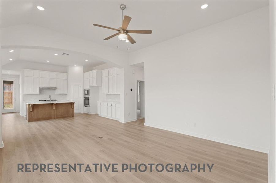 Spacious, unfurnished interior of a new home in Gateway Village - The Reserve, Denison (Image 19). Spacious, unfurnished interior of a new home in Gateway Village - The Reserve, Denison (Image 19).