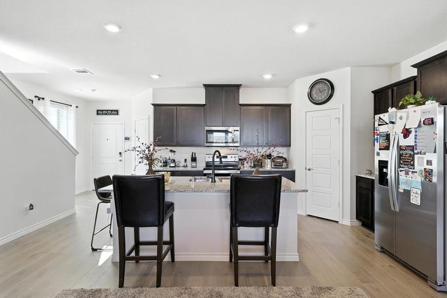 Furnished interior view inside a new home in , Anna (Image 7).
