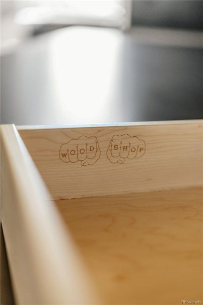 Custom Wood Shop Cabinetry in Kitchen