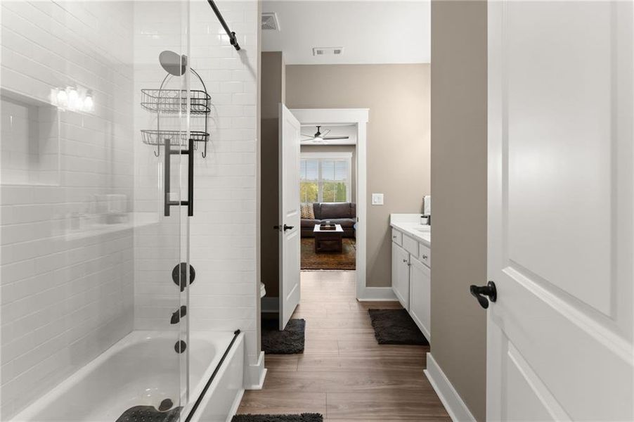 Furnished interior view inside a new home in , Dawsonville (Image 41).