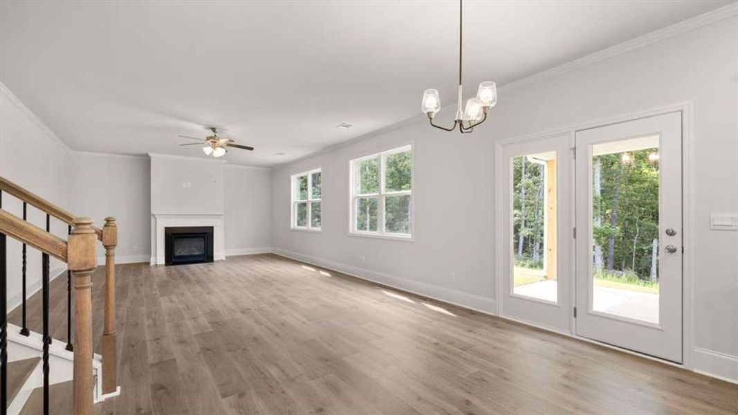 Spacious, unfurnished interior of a new home in Holland Estates, Powder Springs (Image 18). Spacious, unfurnished interior of a new home in Holland Estates, Powder Springs (Image 18).