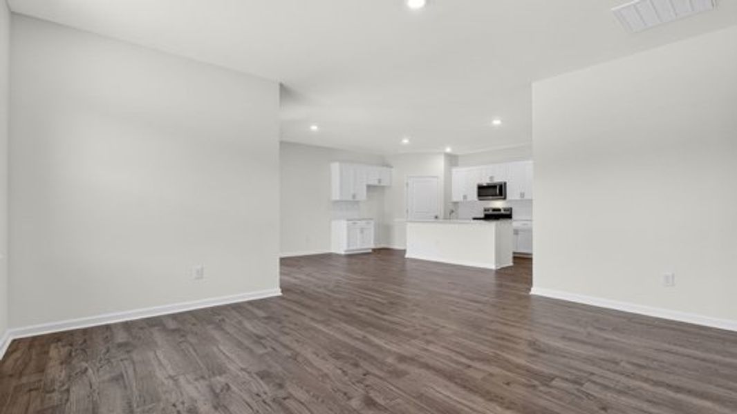 Spacious, unfurnished interior of a new home in The Landing at Winston Pointe, Clayton (Image 12). Spacious, unfurnished interior of a new home in The Landing at Winston Pointe, Clayton (Image 12).