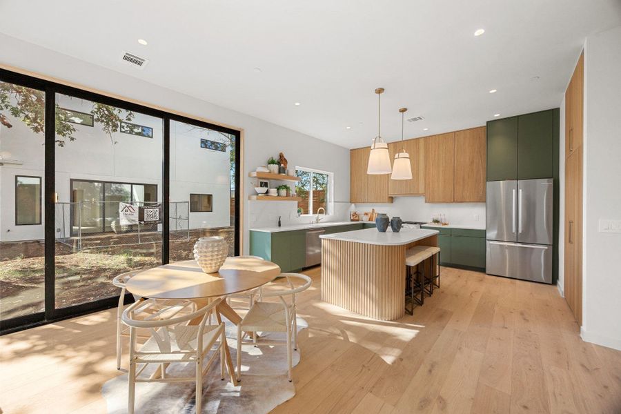 Furnished interior view inside a new home in , Austin (Image 8).