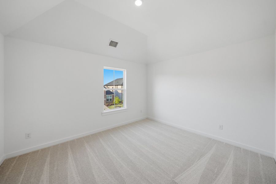 Spacious, unfurnished interior of a new home in Light Farms Brenham - 40' Lots, Celina (Image 31).