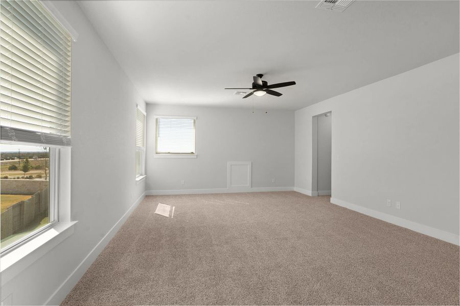 Spacious, unfurnished interior of a new home in Nolina, Georgetown (Image 12).