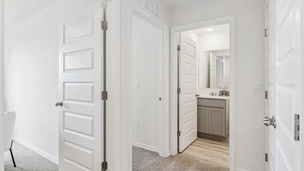 Furnished interior view inside a new home in Atria at Ridgewood Lakes, Davenport (Image 16).