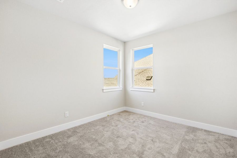 Spacious, unfurnished interior of a new home in Blackhawk, Pflugerville (Image 47).