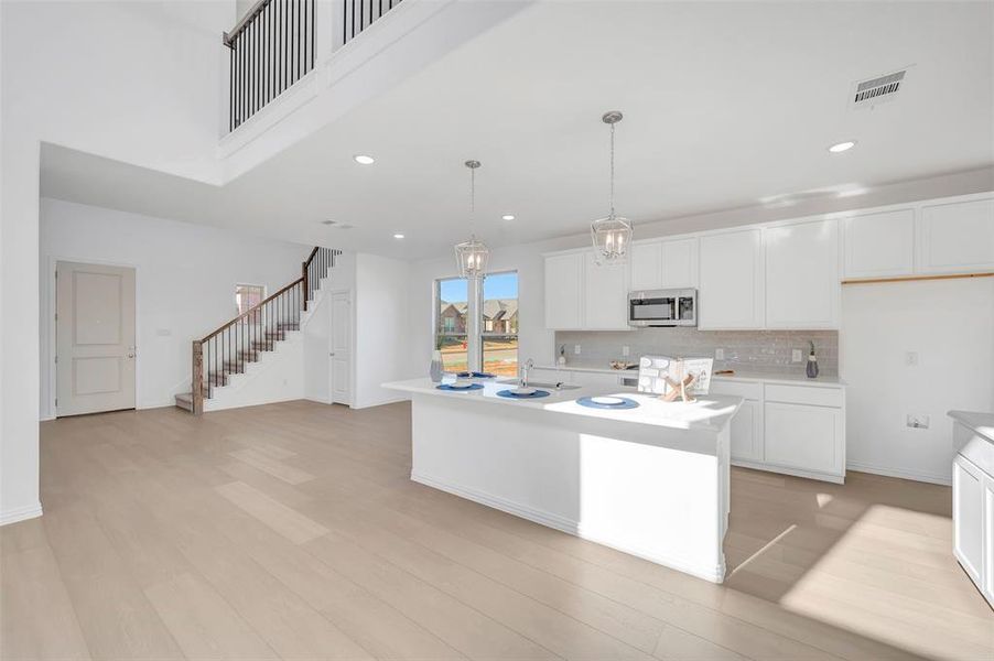 Furnished interior view inside a new home in Tarrytown, Crowley (Image 12).