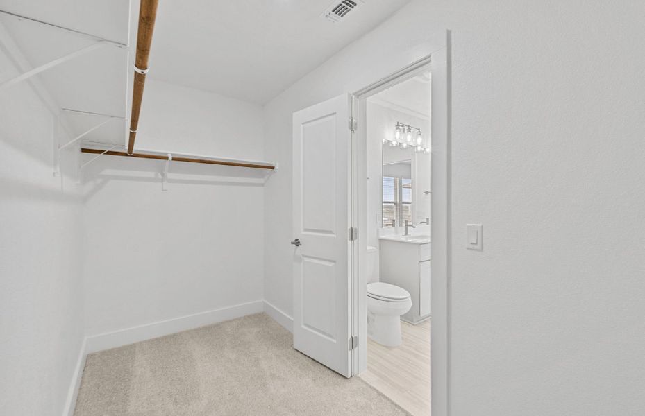 Spacious, unfurnished interior of a new home in Saddleback at Santa Rita Ranch, Liberty Hill (Image 21). Spacious, unfurnished interior of a new home in Saddleback at Santa Rita Ranch, Liberty Hill (Image 21).