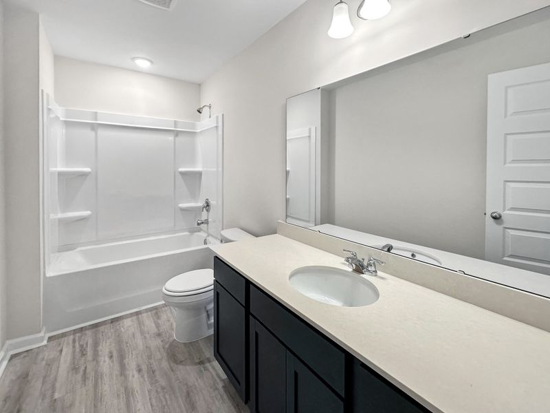 Furnished interior view inside a new home in Tranquil South, Hinesville (Image 11). Furnished interior view inside a new home in Tranquil South, Hinesville (Image 11).