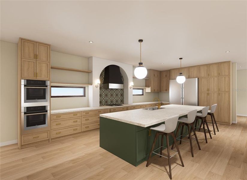 Furnished interior view inside a new home in , Tampa (Image 2).