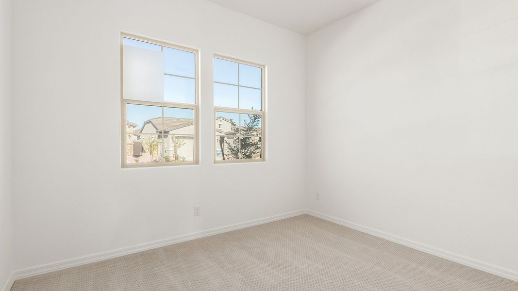 Furnished interior view inside a new home in Arroyo Seco - Hacienda, Buckeye (Image 16).