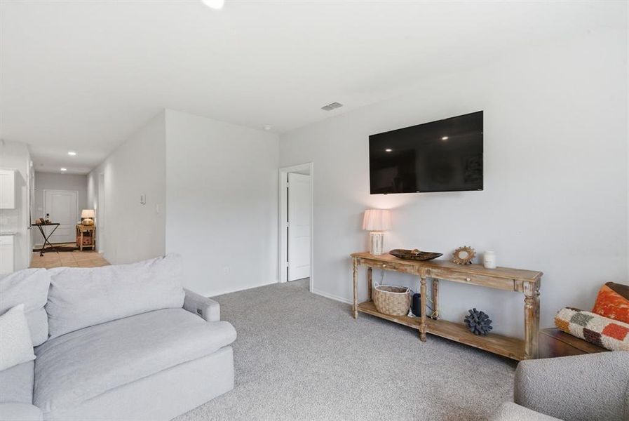 Furnished interior view inside a new home in Sculptor's Park, Springtown (Image 18).