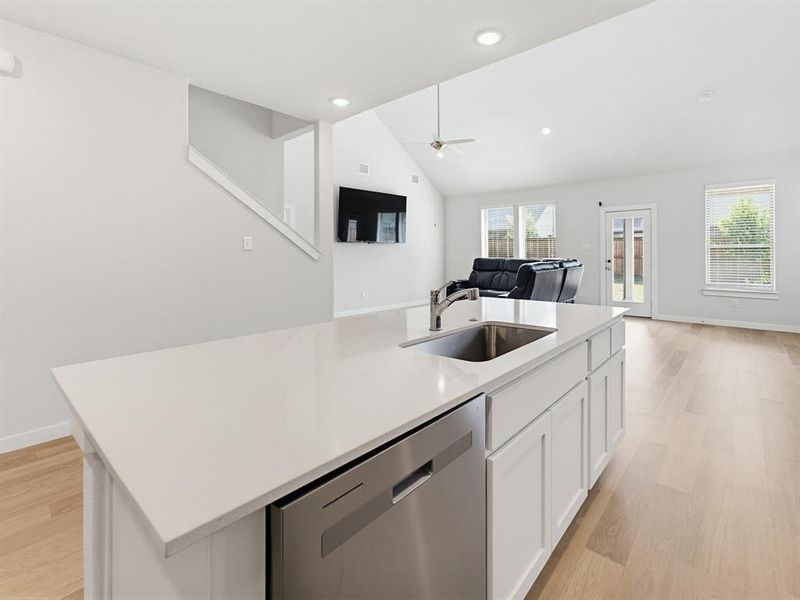 Furnished interior view inside a new home in Madero, Haslet (Image 5).