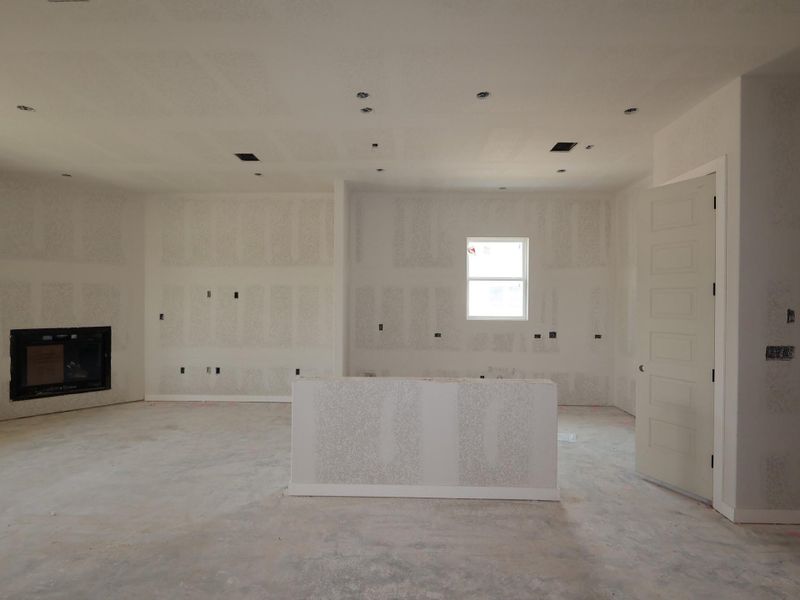 In-progress construction of a new home in Cedar Brook, Leander, TX (Image 6).