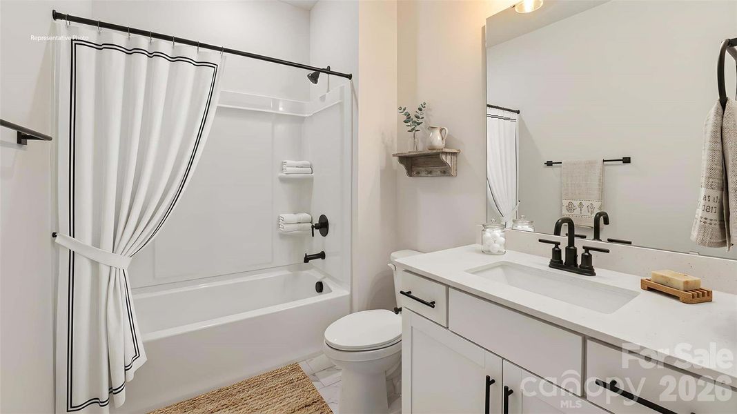 Furnished interior view inside a new home in Westport, York (Image 8).