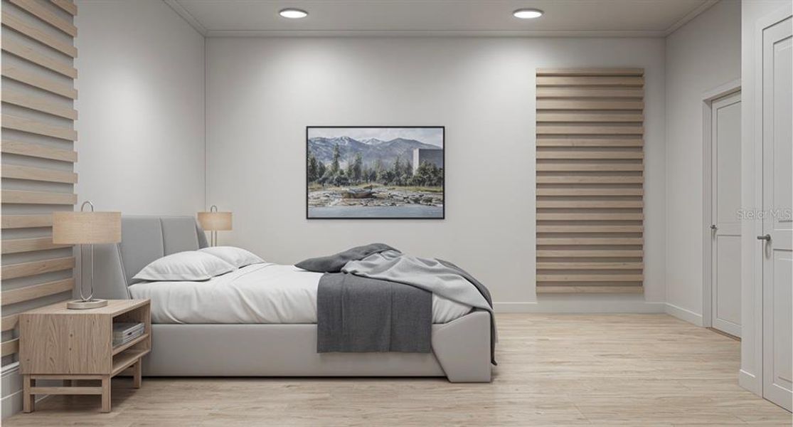 Furnished interior view inside a new home in , Dunnellon (Image 3).